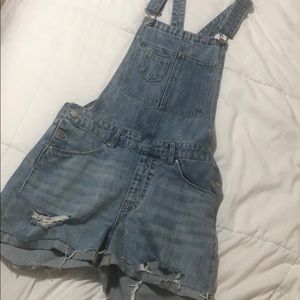 NWT Bib overall shorts.